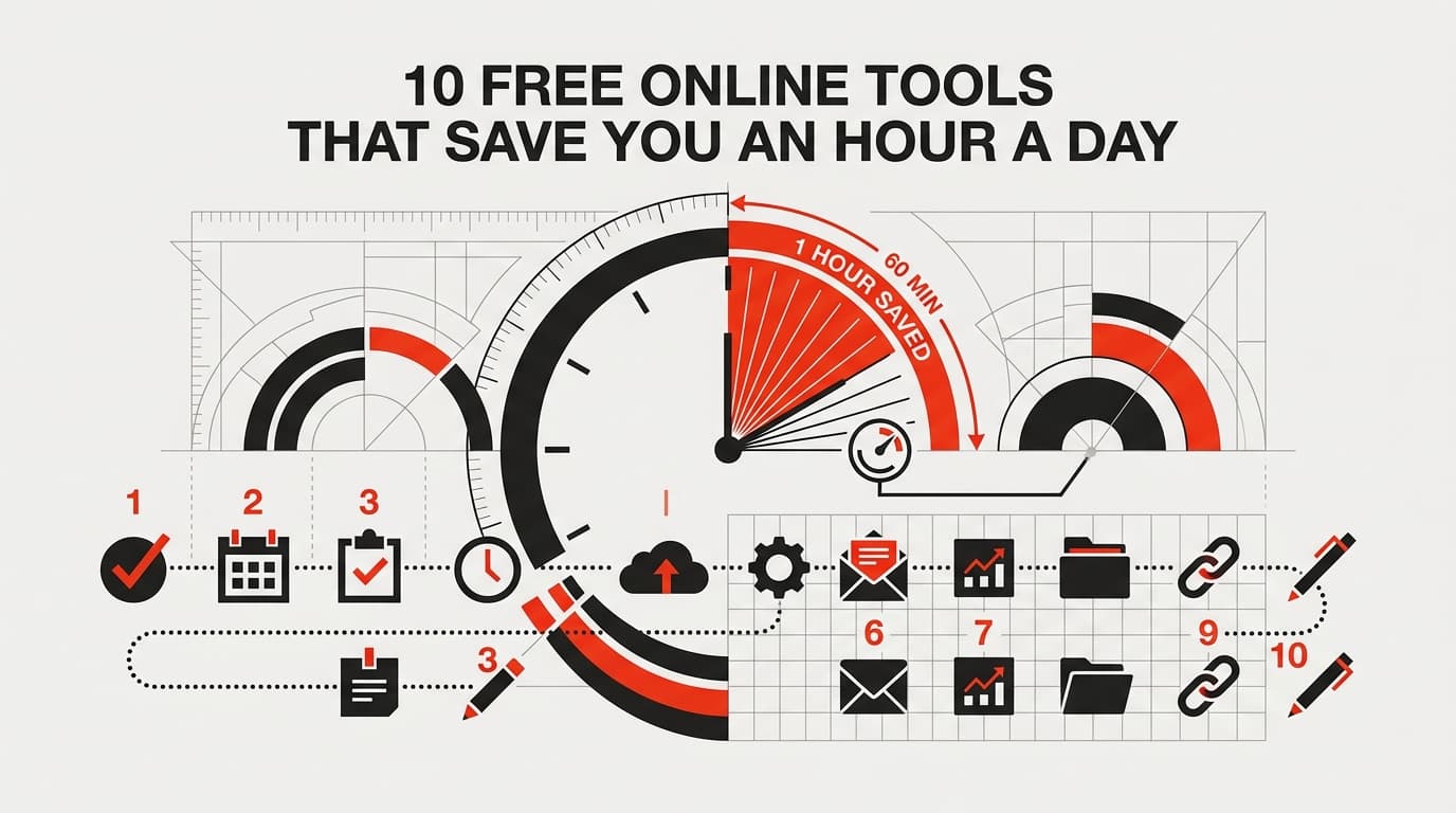 10 Free Online Tools That Save You an Hour a Day